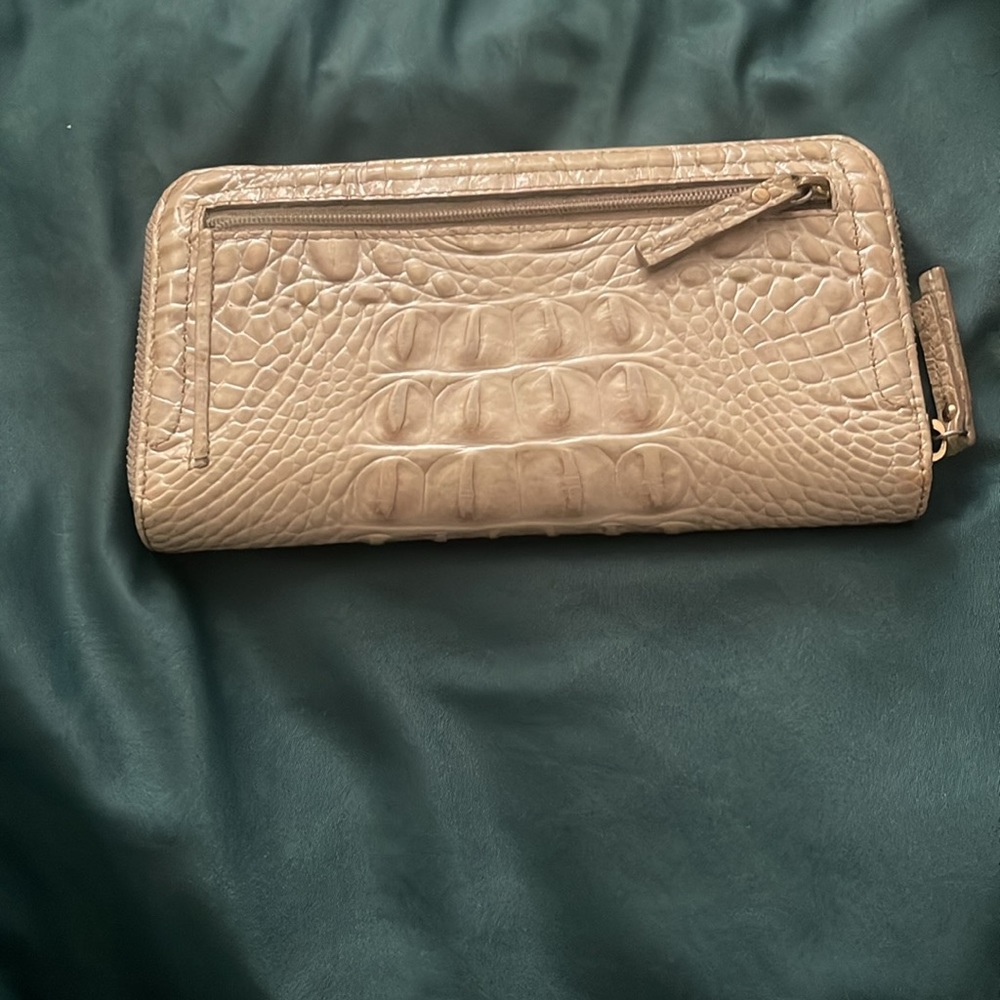 Cream Brahmin Wallet - Picture 2 of 2